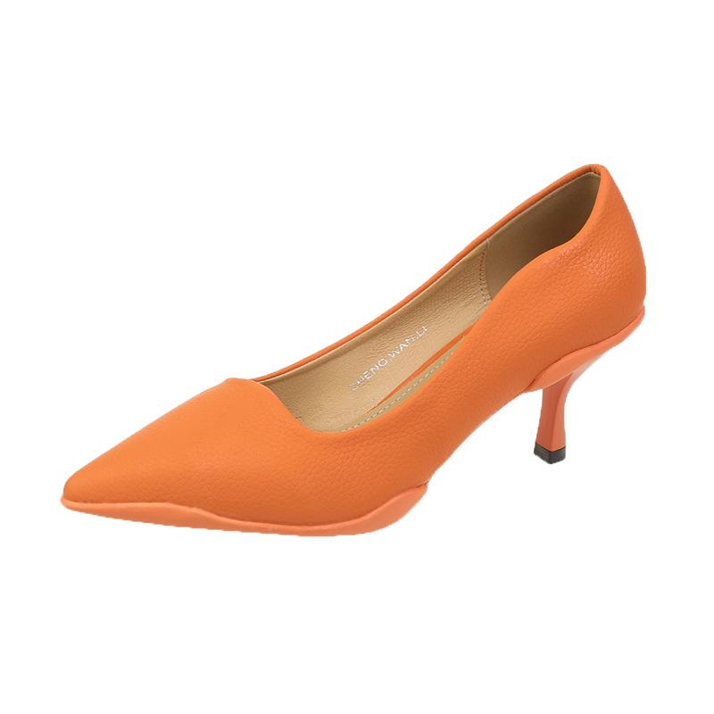 Модные элегантные женские туфли на высоком каблуке 2024 года — фото 6