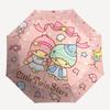 1pc Little Twin Stars Umbrella with Plastic Handle,Compact & Stylish,Suitable for All Seasons Home Travel Outdoor N039