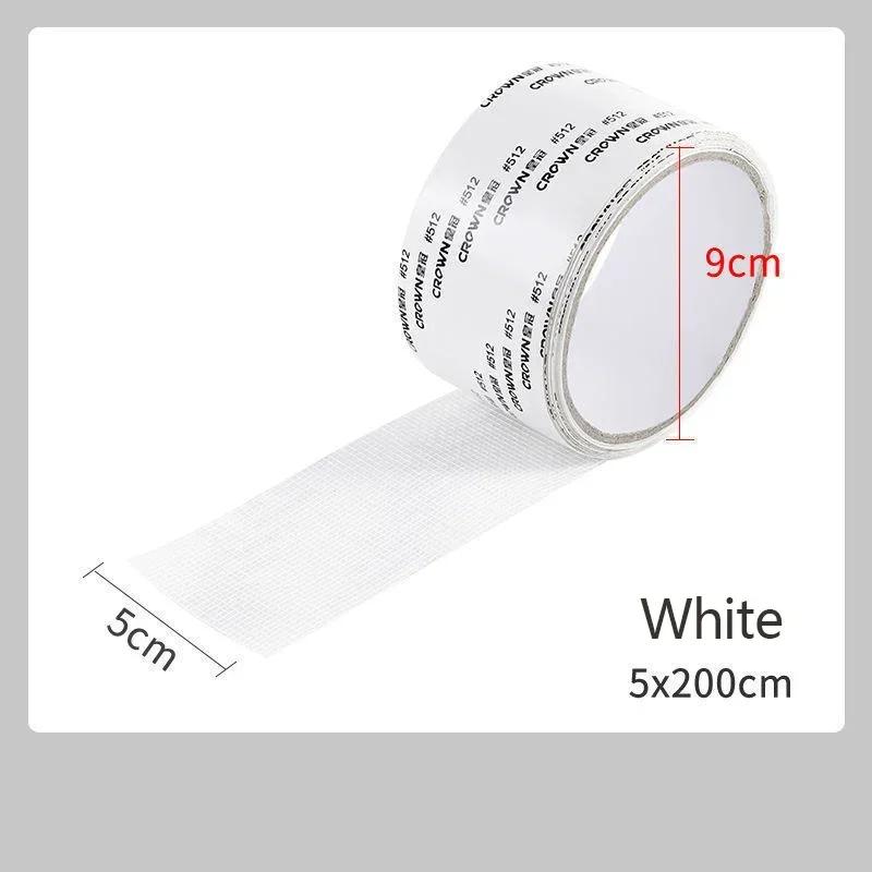 

Strong Window Screen Repair Tape Self Adhesive Mesh Tape Net Door Fix Patch Covering Up Holes Tears Anti-Insect Mosquito Mesh білий