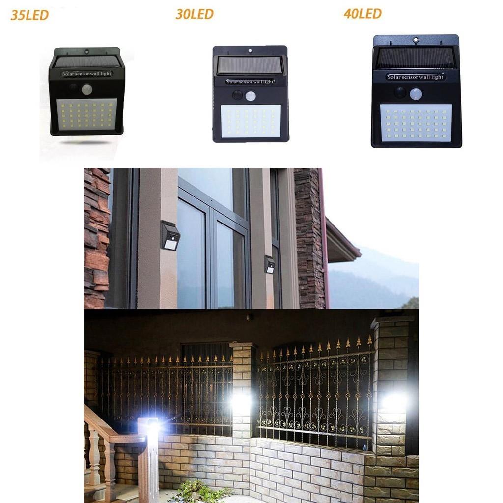 Außergewöhnliches Solarlicht 30/35/40 LED mit PIR-Bewegungssensor für die Sicherheit im Außenbereich