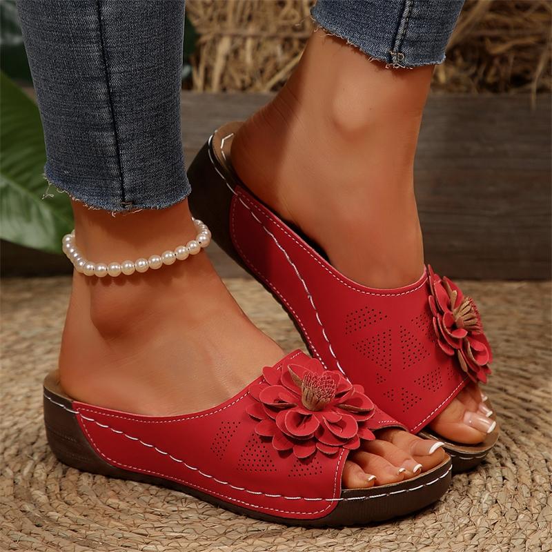 Shoes Sandals Women Summer Plus Size Shoes For Women Slip On Women Shoe Wedge Sandals Ladies Soft Female Footwear Slippers Woman