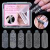 3D Silicone Nail Art Mold for Christmas Snowflake and Leopard Print Designs Reusable Easy To Use DIY Nail  Template