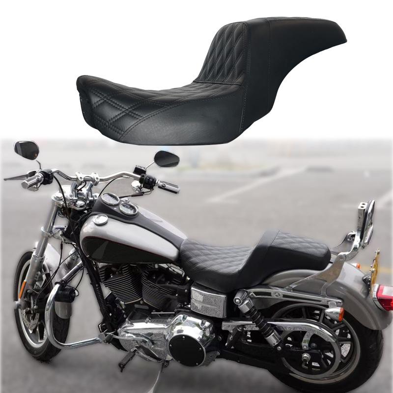 Harley Motorcycle Seat Cushion for Sportster, Softail, Street Bob, Fat Bob, Road King, and Touring Glide Series
