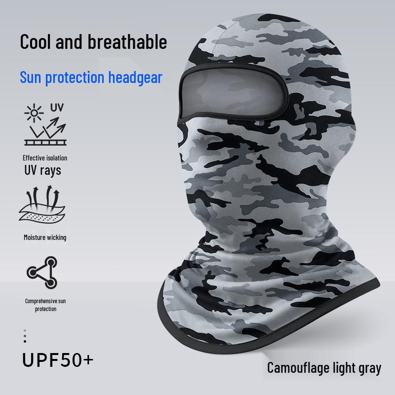 Grenzüberschreitender Gesichts- und Halsschutz-Pullover Eisseide Motorradmaske