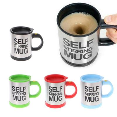 Tazza elettrica automatica Tazza da caffè con agitazione da 400 ml Miscelatore in acciaio inossidabile Bicchieri automiscelanti pigri Regalo perfetto