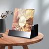 Modern Vinyl Record Stand with Sleek Design for Home Office Organization