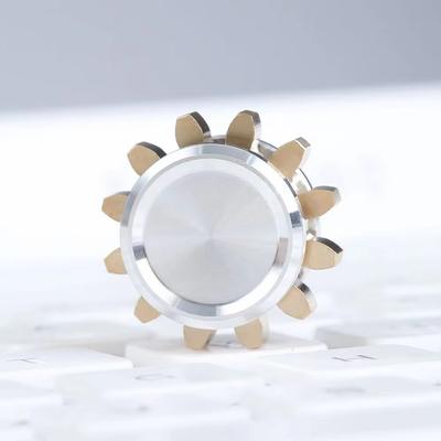 Mini EDC Gear Spinner Stressabbau Spielzeug Erwachsener Stressreduzierer für Angst & Autismus ADHS Tragbarer Fidget Spinner Geschenkidee