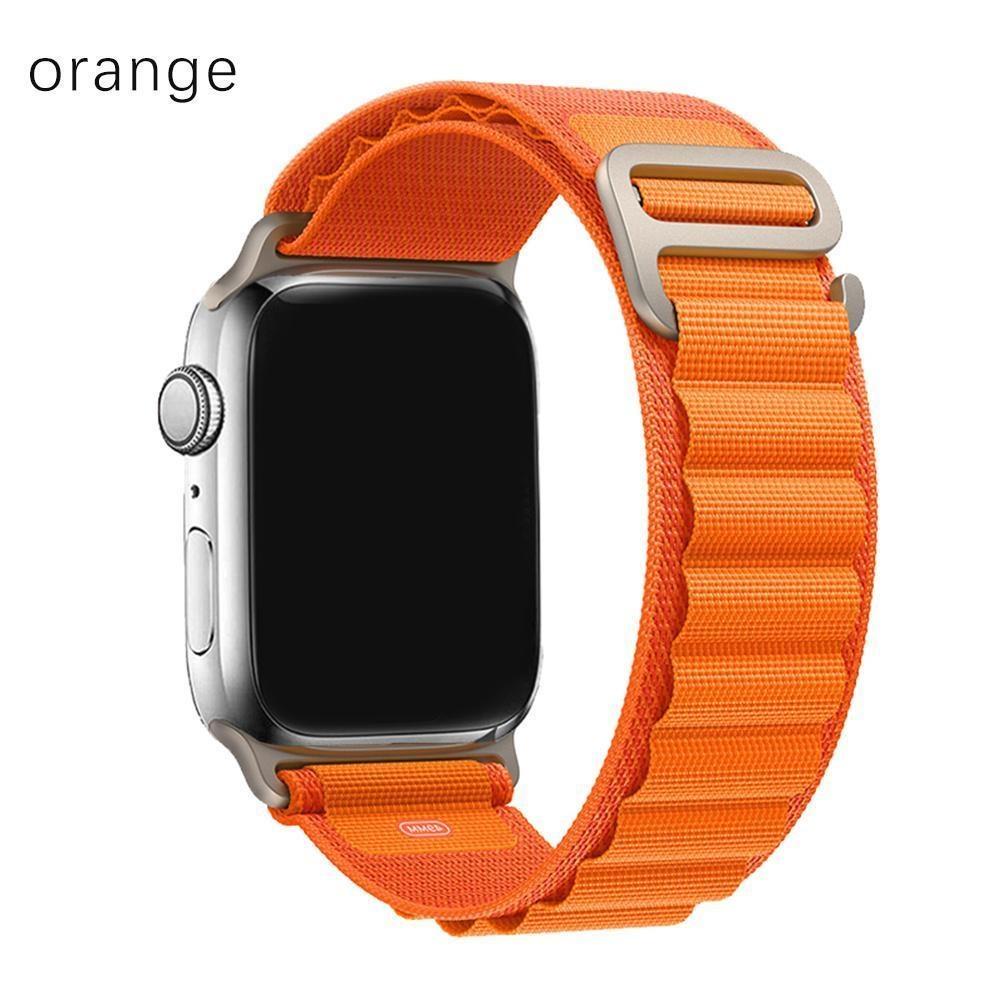 Alpine Loop Band for Apple Watch Ultra 2/Ultra 49mm 45mm 41mm 44mm 40mm 42mm Sport Nylon Outdool Breathable Strap for iWatch Series 9 8 7 SE 6 5 4 3