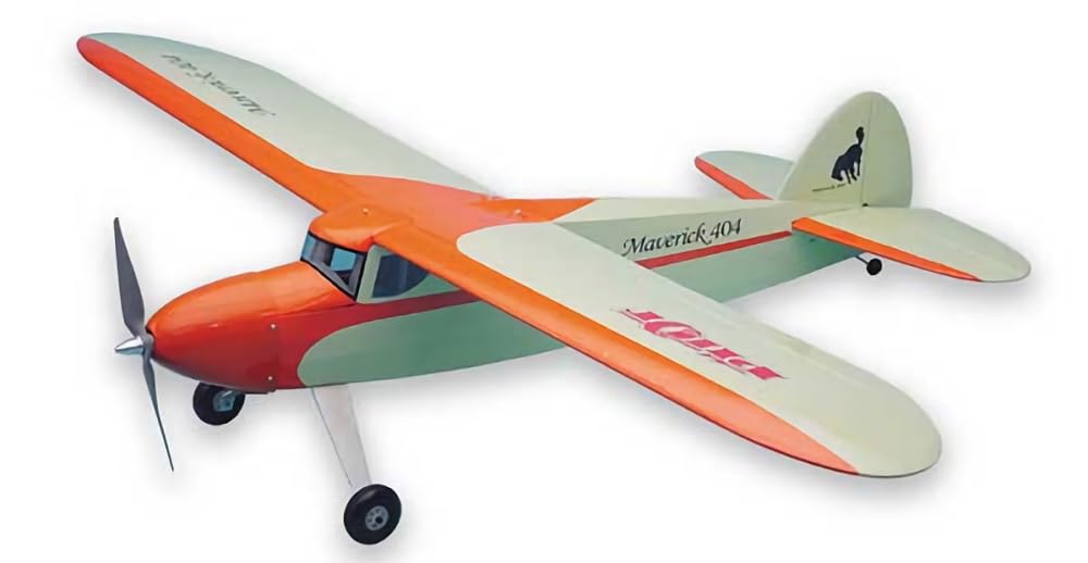 OK Mokei PILOT Maverick 404 Balsa Kit Retro Sport Plane 12169