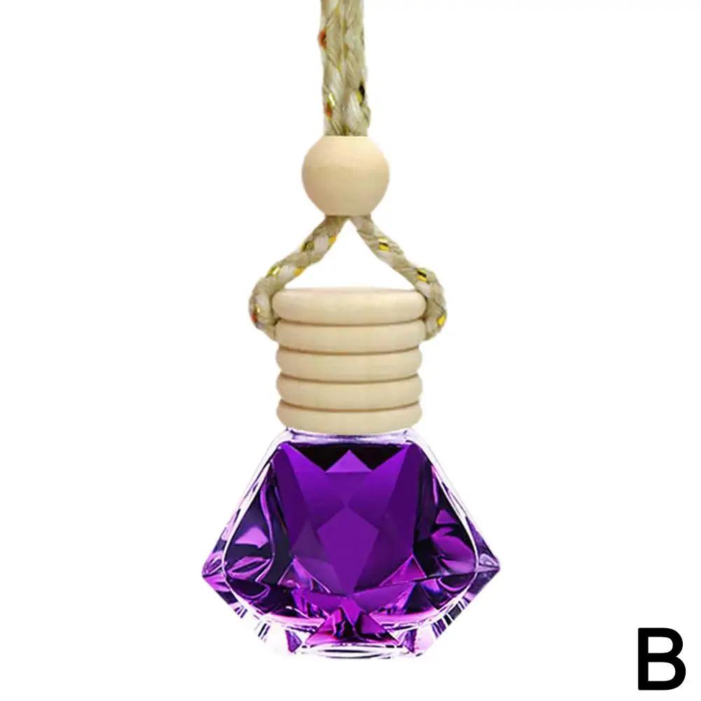Car Perfume Pendant Include Essential Oil Air Fresheners 7ml Universal Supplies Oil Car Hanging Novelty Car Flavoring Auto Q8U0