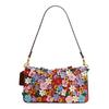 COACH Tabby 26 Floral Applique Detachable Shoulder Strap Calf Leather Crossbody Shoulder Bag Medium Women's Multicolor