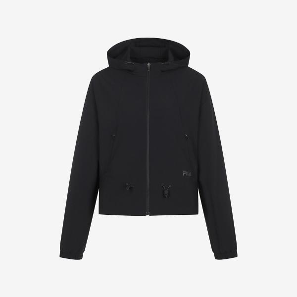 Fila Stretch Woven Hood Windbreaker Fs2jkg3251f Blk