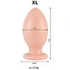 7 Size Buttplugs Anal Beads Balls Cunt Plug Dilatador Anal Plug Sex Toys Small And Big 9.5cm Huge Anal Plug Toys For Women Men
