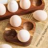 Ruhan Acacia Wood 4-Compartment Egg Tray
