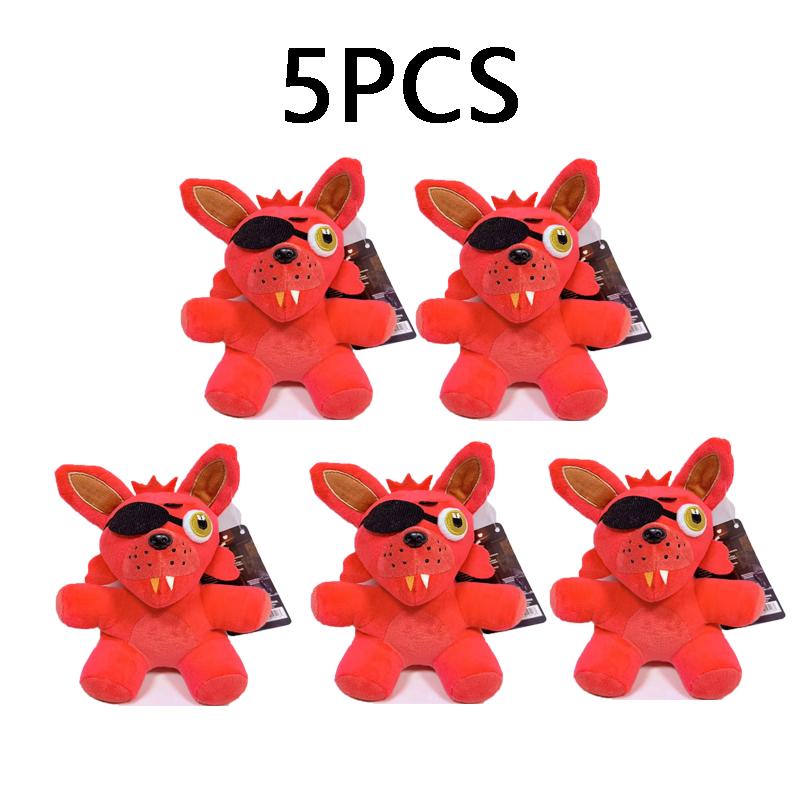 Five Night At Freddy Fnaf Cute Plush Toys Doll Bonnie Bear Foxy Cartoon Stuffed Dolls Freddy Toys For Children Fans Gifts