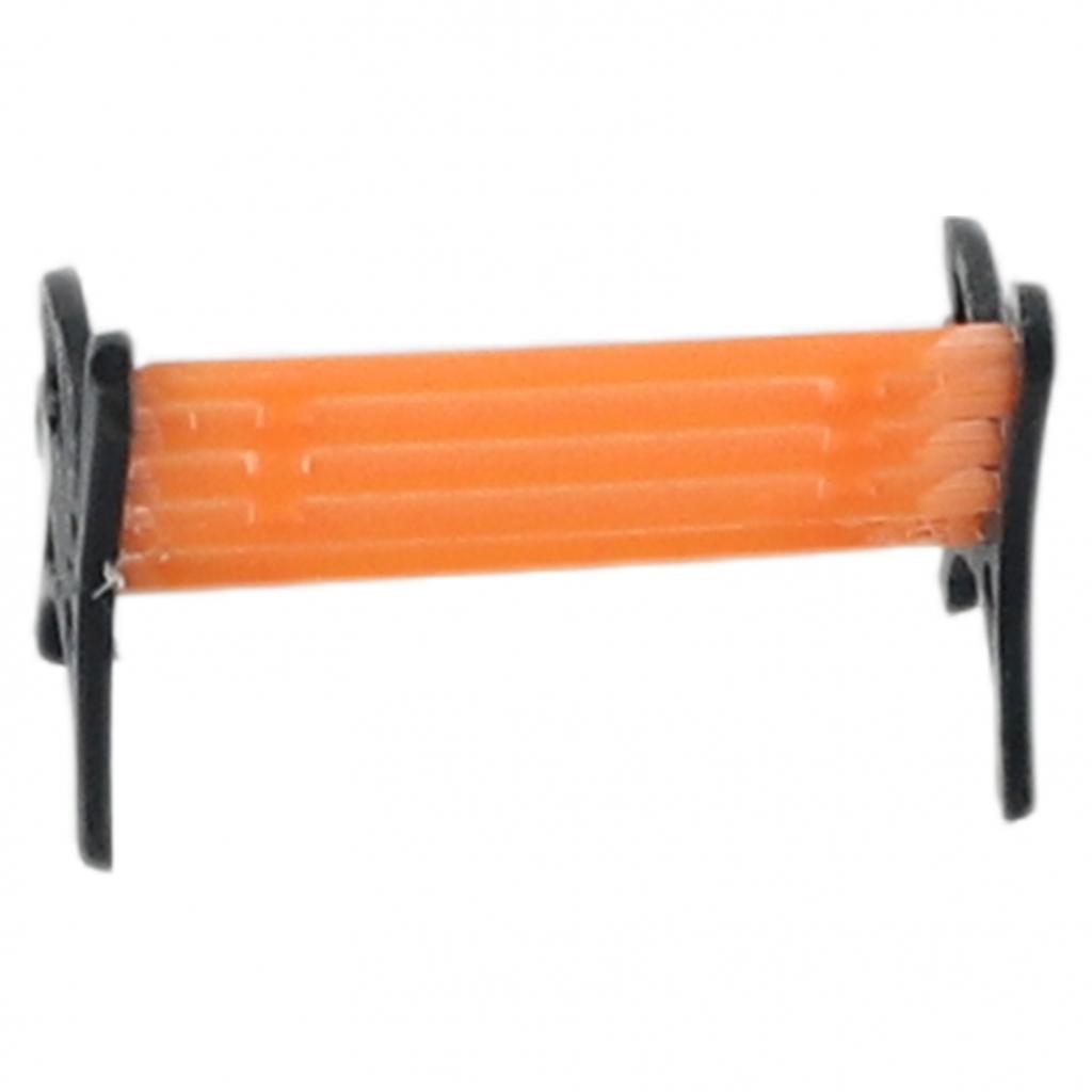0.79*0.55*0.35inch/2*1.4*0.9cm Model Park Bench 10Pcs 1:87 Brand New