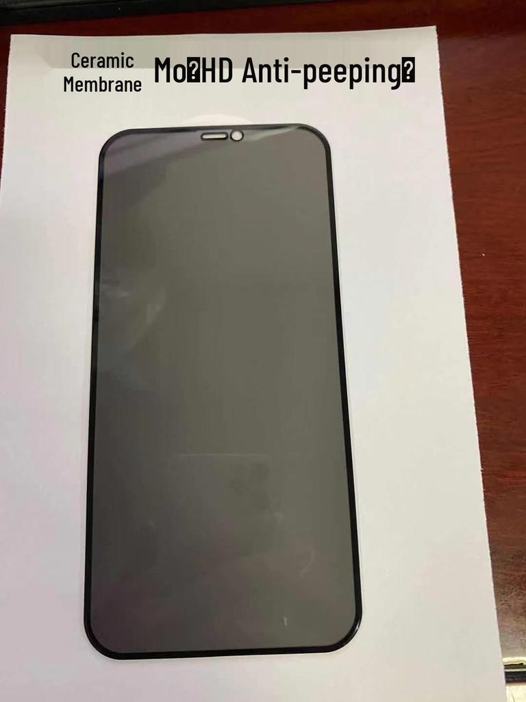 Anti-Peep Gehärtete Folie für iPhone 16 Pro Max, 14, 13, 12, 17, 15