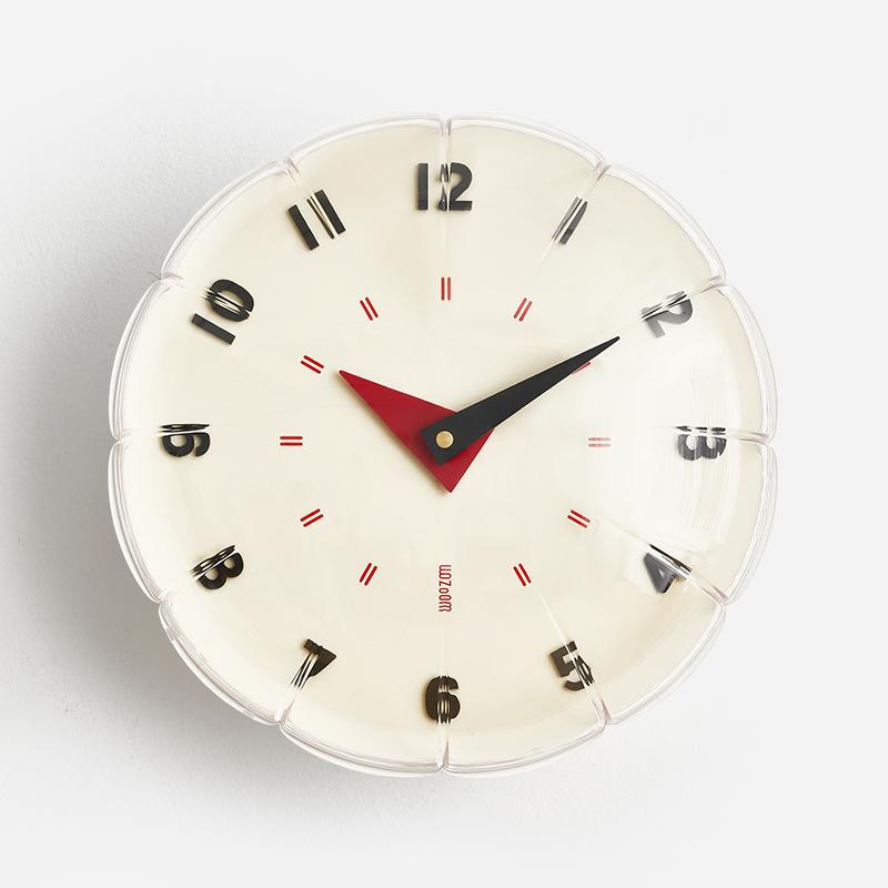 

Creative Wall Clocks Living Room Modern Wall Watch Bedroom Multifunctional Desktop Silent Clocks Home Decoration Accessories бежевый