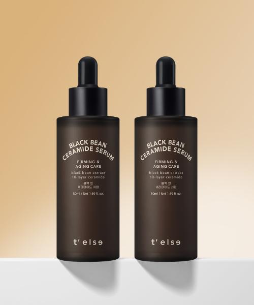Telse Black Bean Ceramide Serum 50ml X 2 NONE
