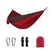 Fresh Single Size Person Portable Outdoor Camping Hammock with Nylon Color Matching Hammock High Strength Parachute Fabric Hanging Bed