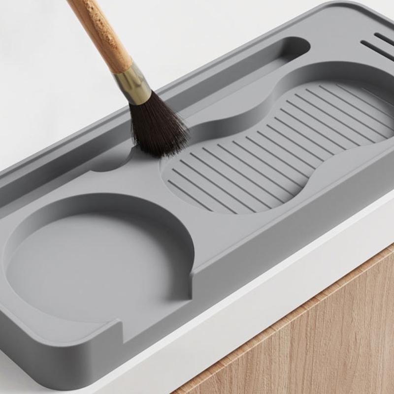 Sturdy Food Grade Coffee Bar Mats With Multifunctional Design For Portafilter Tool Organization And Cleaning