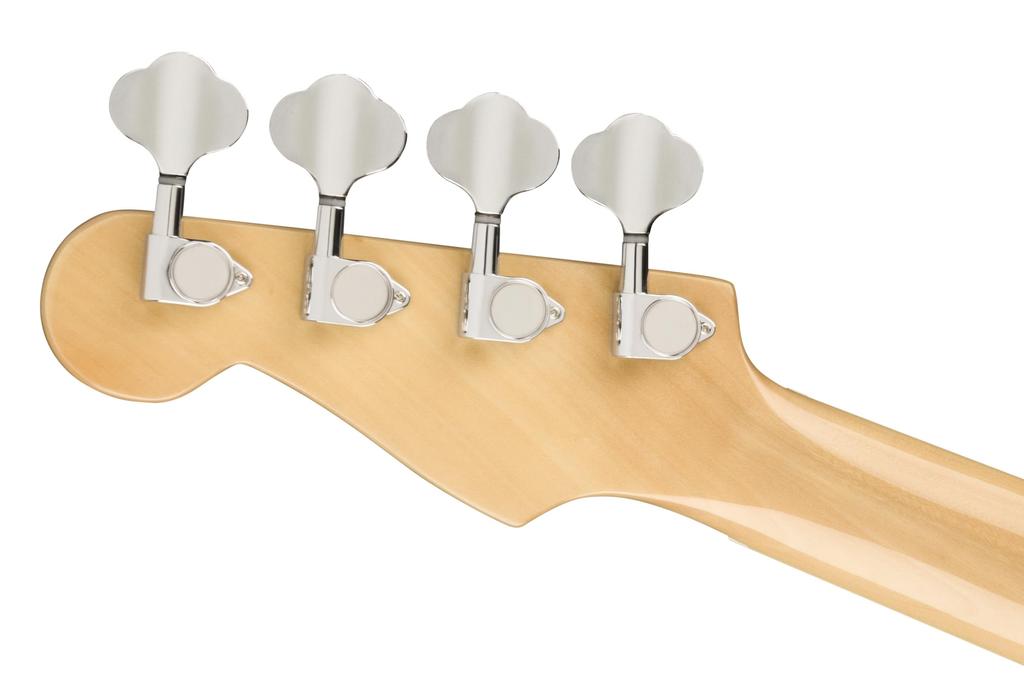 Fender Ukulele Bass Fullerton Precision Walnut Tortoiseshell Sunburst with Soft Case Bass® Uke, Fingerboard, Pickguard, 3-Color