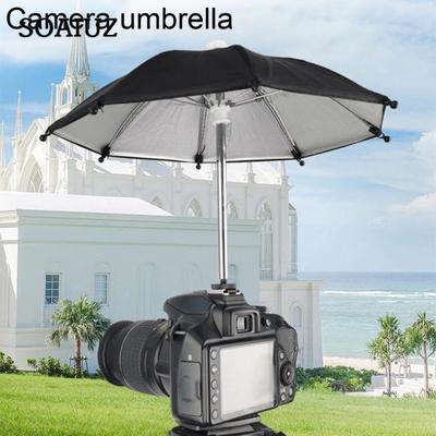 DSLR-Kamera-Regenschirm, universeller Blitzschuh-Abdeckung, Fotografie-Zubehör, Kamera-Sonnenschutz, regnerischer Halter für Canon