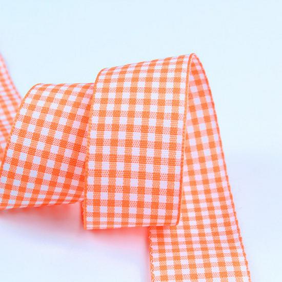 Gingham and Houndstooth Ribbon Bows for Hair Accessories, Gift Wrapping, and Crafts.