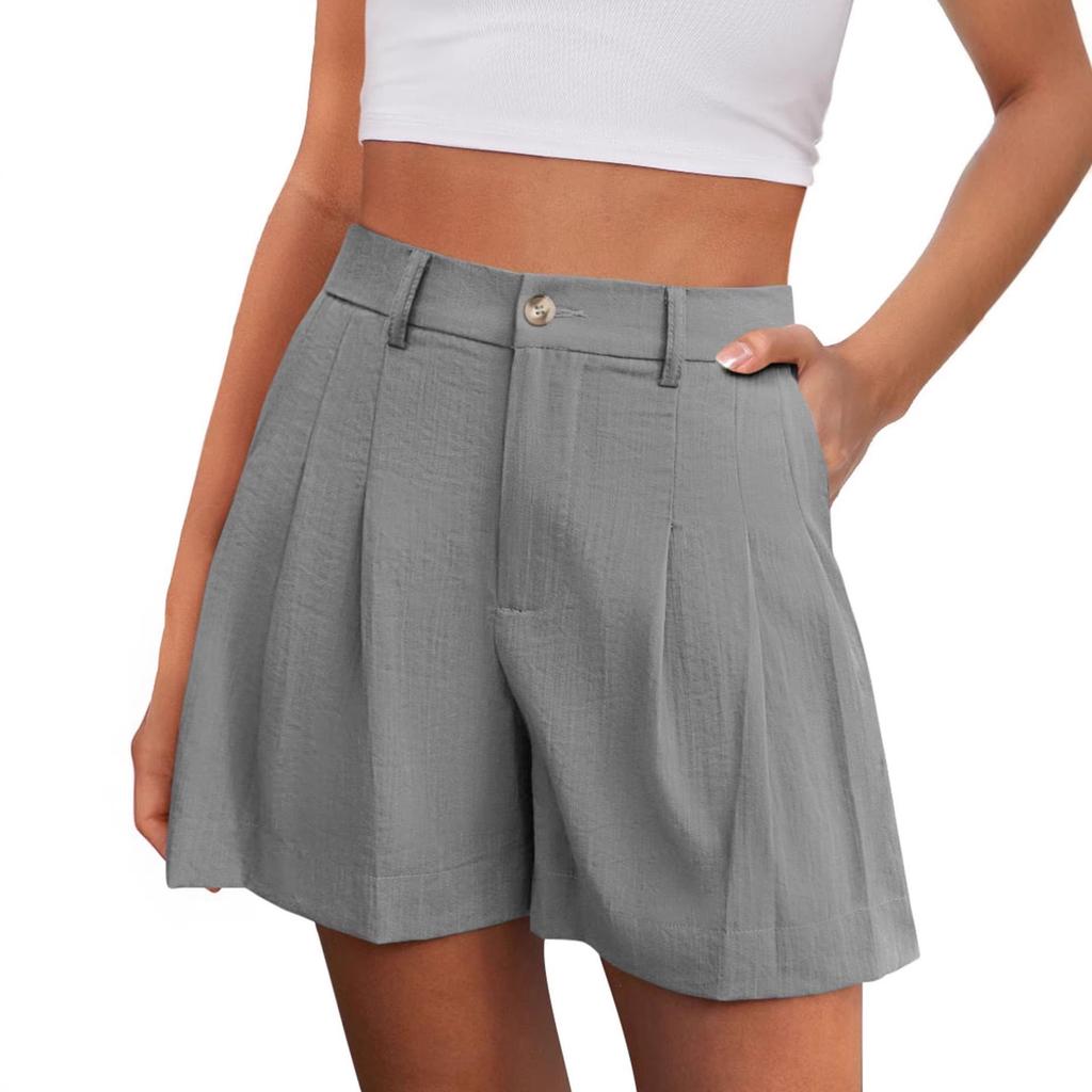 Amazon Europe and the United States cross-border new 2026 spring and summer urban style temperament women's clothing high waist casual women's shorts