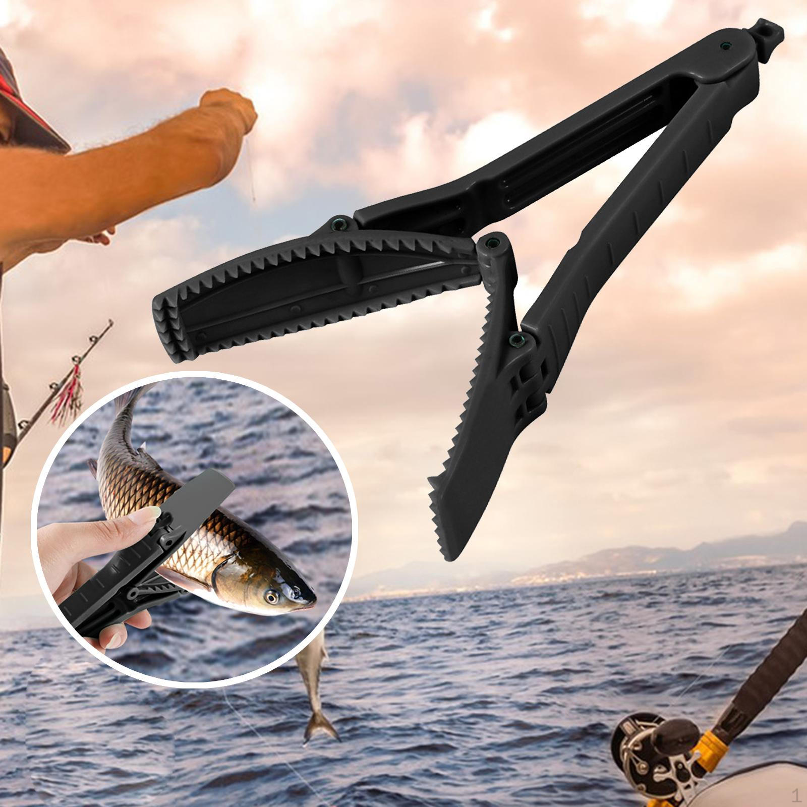 

Fish Grip Control Clamp Gifts Equipment Anti Slip Lightweight Accessories Comfortable Gripping Grips чорний