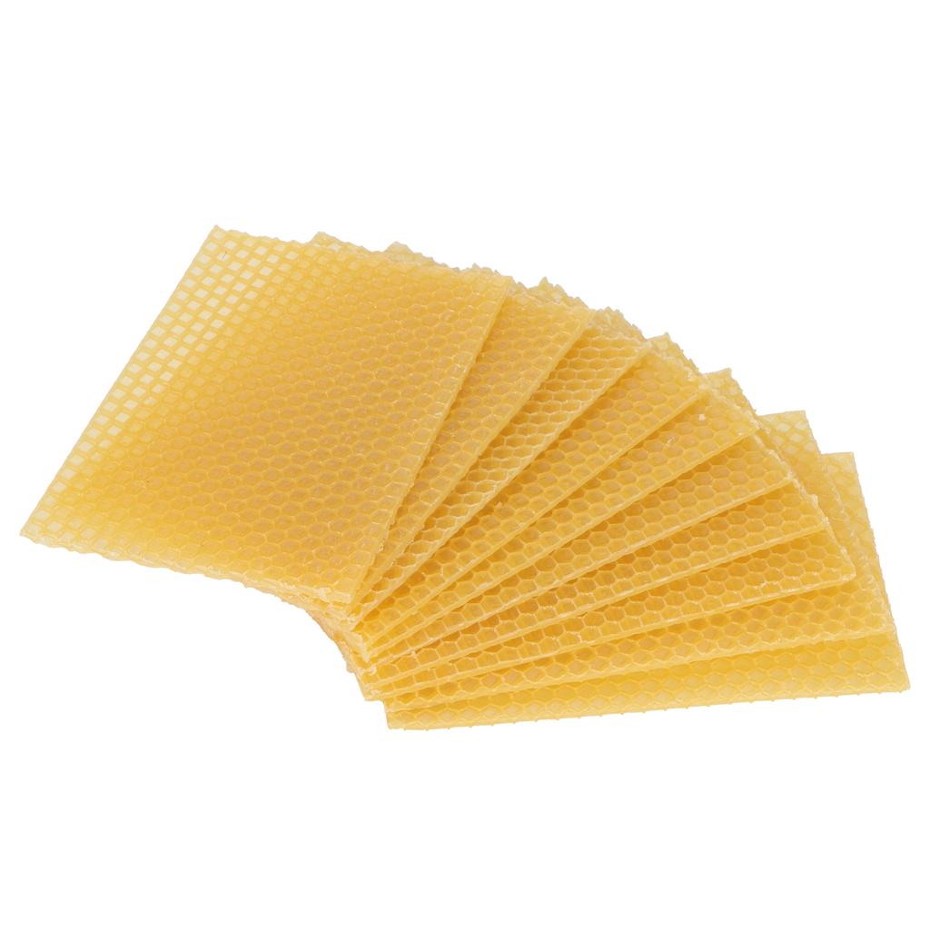 10 ks včelařský voskový základ pro včelí vosk rám pro leštění podlahy nábytku