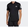Adidas Club 3-Stripe Polo Shirt Men Tops Black DU0848