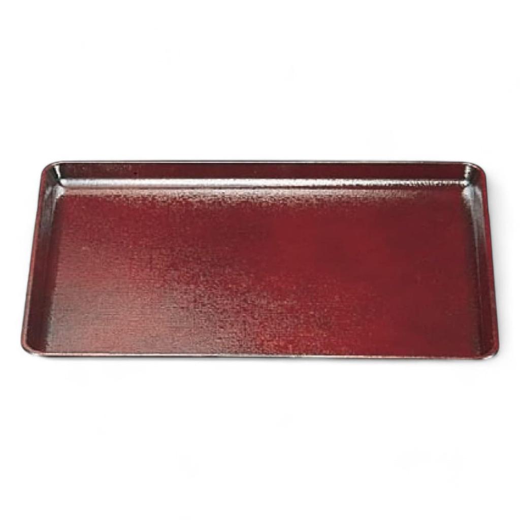 FRP Fabric Made in Dishwasher Safe J-kitchens Tray, 39cm, Grain, Non-Slip, Lacquerware, Japan,