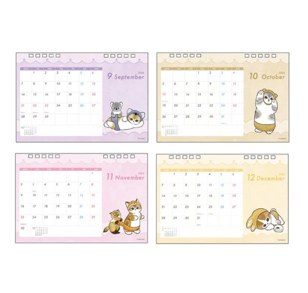 Mofusand Bordkalender 2026 Japan NY