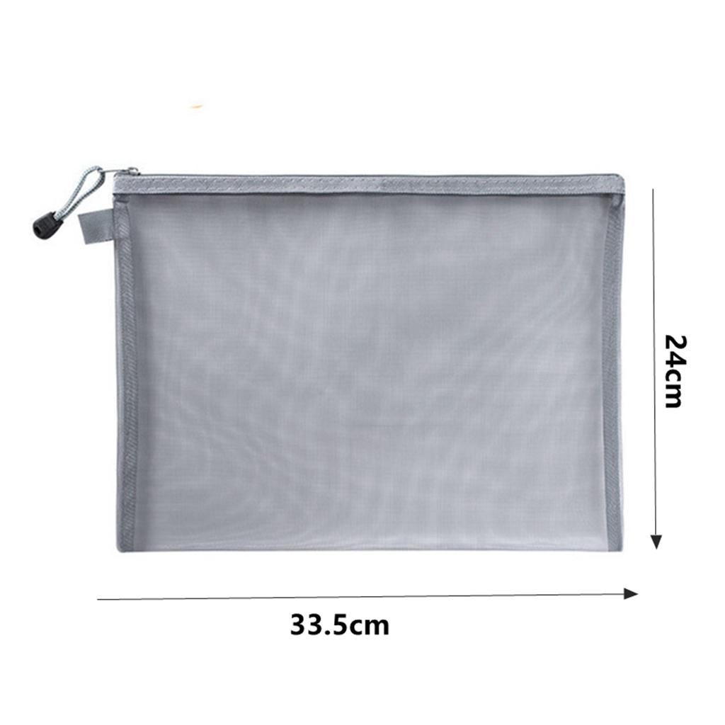 1-3PCS/Set Storage Bag Mesh ZipperToy Building Block Puzzle Sub-package Children Particle Zipper Transparent Finishing Storage