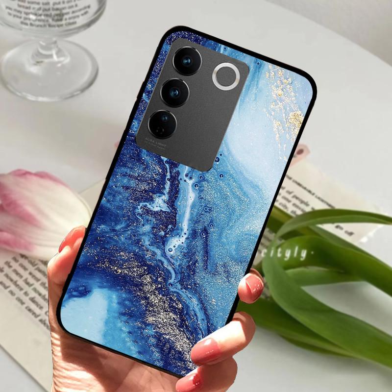 For Vivo V2230 V27 Pro 5G Case Popular Animal Cool Soft Back Protective Cover For Vivo V2237 V27e VivoV27 V 27 E Phone Bag Case