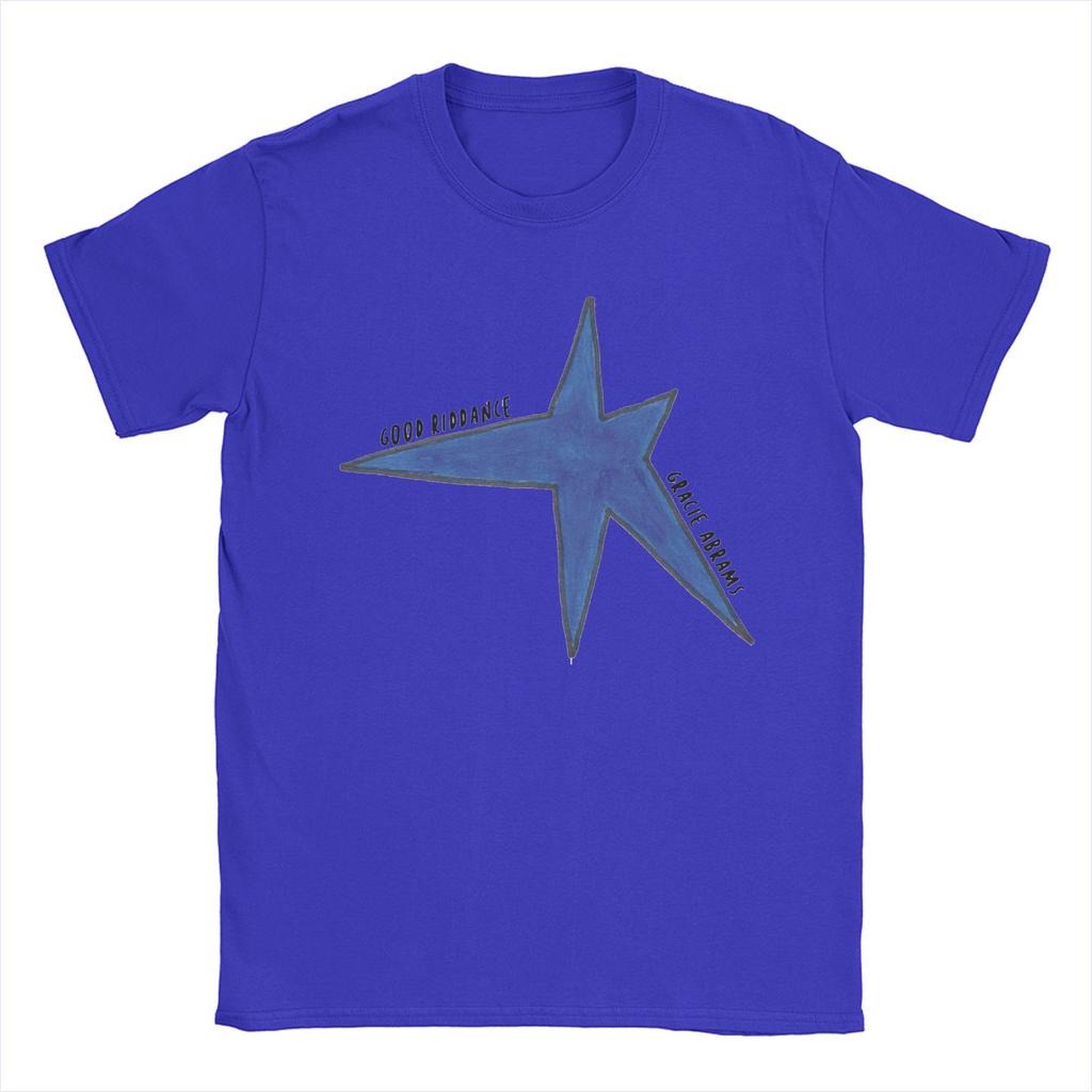 Good Riddance Gracie Abrams Star T Shirts Men 100% Cotton Unique T-Shirt Round Neck Tees Short Sleeve Tops Plus Size