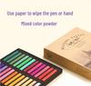 Mali Pastel Chalk & Stick Set: Hair Dye, Graffiti Colors, Minghua Pigments, 24 Shades