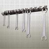 Garage Mounted Wrench Management Storage Rack Numbered Slots 6-18,19-32,6-32 Durability Metal Tool Organizers Holder