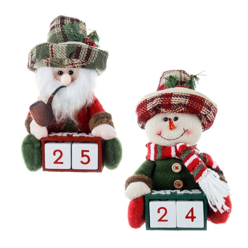 Festival Gnomes Advents Calendar Plush Toy Christmas Gnomes Countdowns Advents Calendar Ornament Holiday Charm Decors