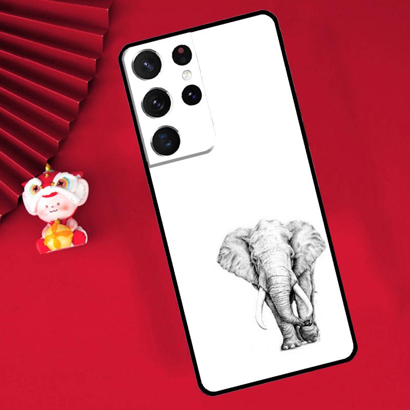 

Baby Elephant Case For Samsung Galaxy S25 S26 Ultra S21 S22 S20 S23 S24 Ultra Plus S10 S25 FE Cover Funda Galaxy S25