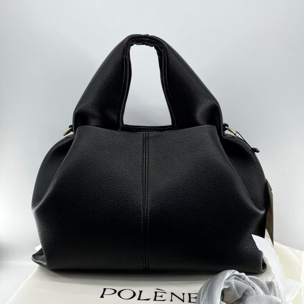 Women's New Niche Bag Polene Cloud Genuine Leather High-quality Casual Handbag Fashionable Light Luxury Crossbody