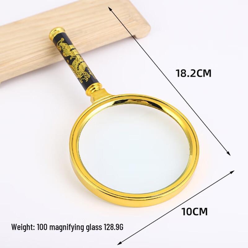 Botao 10X HD Handheld Magnifying Glass