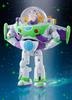 TAMASHII NATIONS Chogokin Toy Story Super Combined Buzz the Space Ranger Approximately and PVC Action Figure Robo, 205mm, ABS, Die-cast, Pre-painted