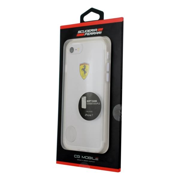 Etui Do iPhone 7 Ferrari Hardcase Transparentne