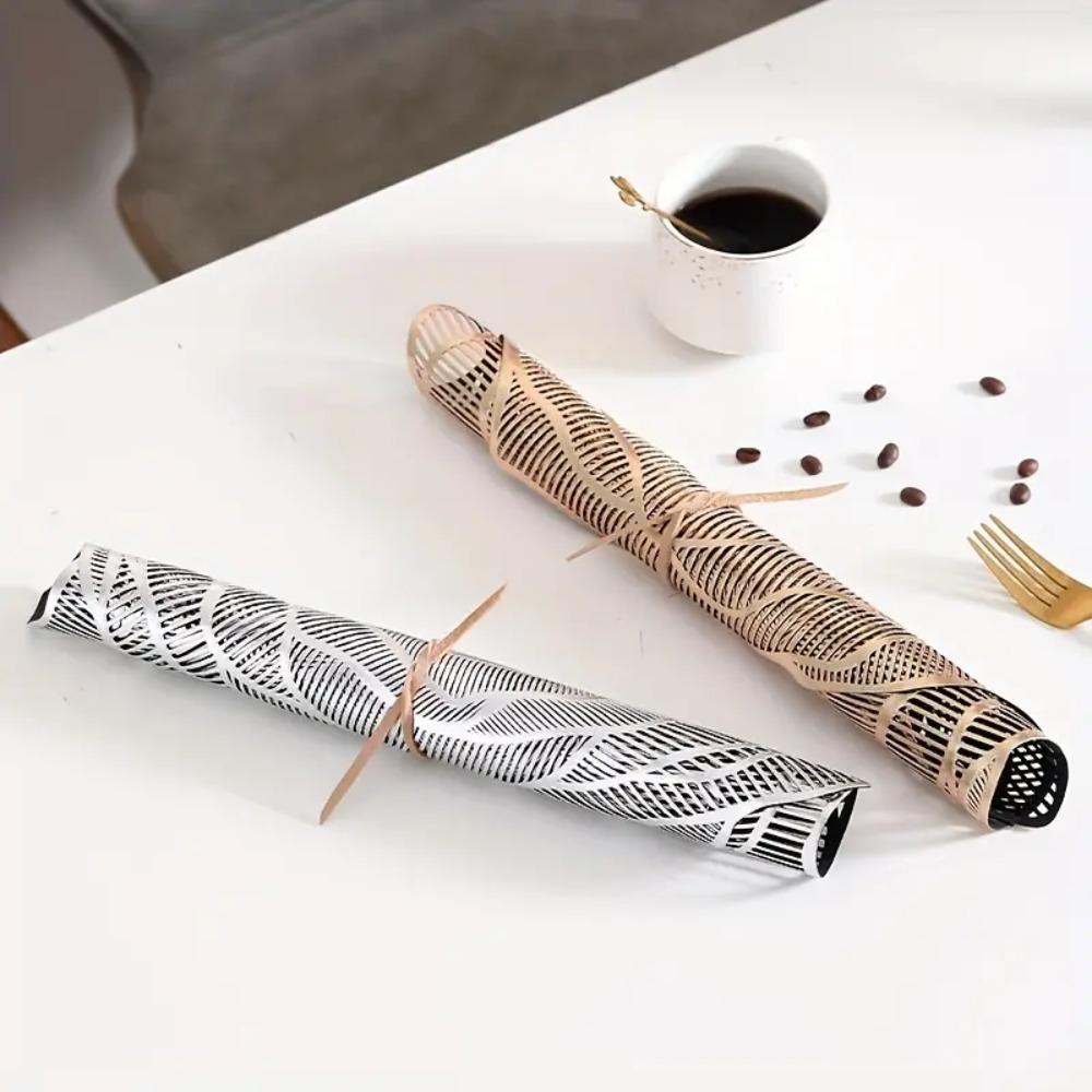 

Reusable Rose Flower Placemats Washable Tableware Pads Table Mats Heat Insulation Mat Wedding золотой