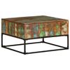 Day and Night - Day and Night Solid Recycled Wood Coffee Table 68x68x41 Cm
