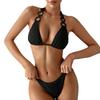 Yiguo clothing 1011 European and American new split swimsuit female sexy bikini bikini