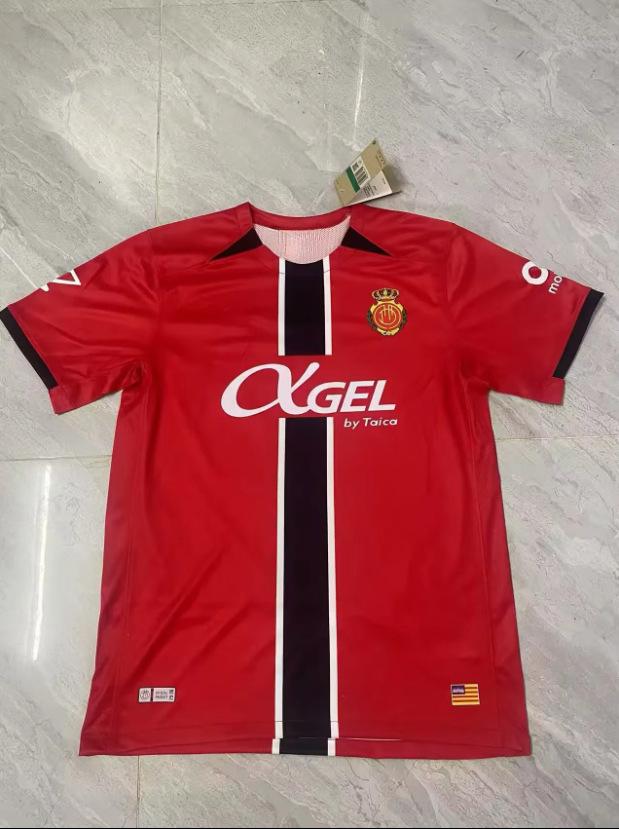 2526 Thai Football Fan Jersey Santos Marseille America Mallorca Short-sleeved Quick-drying T-shirt New La Liga