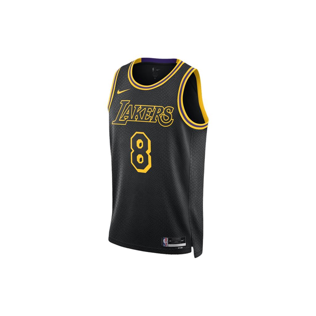 Nike Kobe Mamba Mentality Los Angeles Lakers City Edition Swingman Jersey Black Unisex Tops FN7297-010